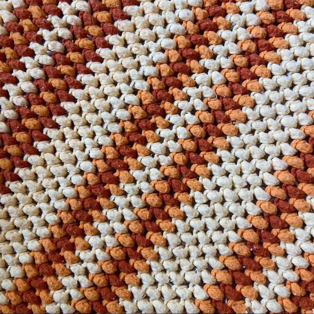 Vintage afghan throw blanket - Picture 4 of 6